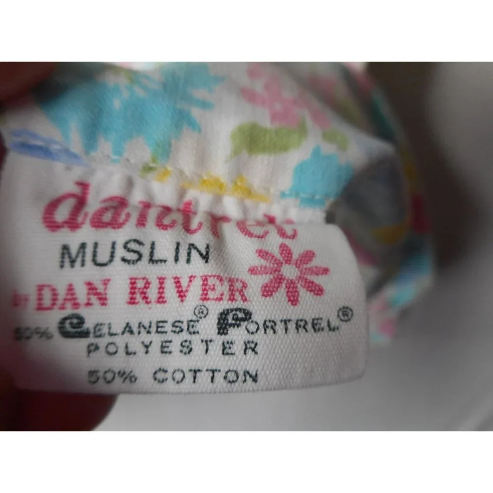 Vintage Floral Standard Pillowcase Dan River